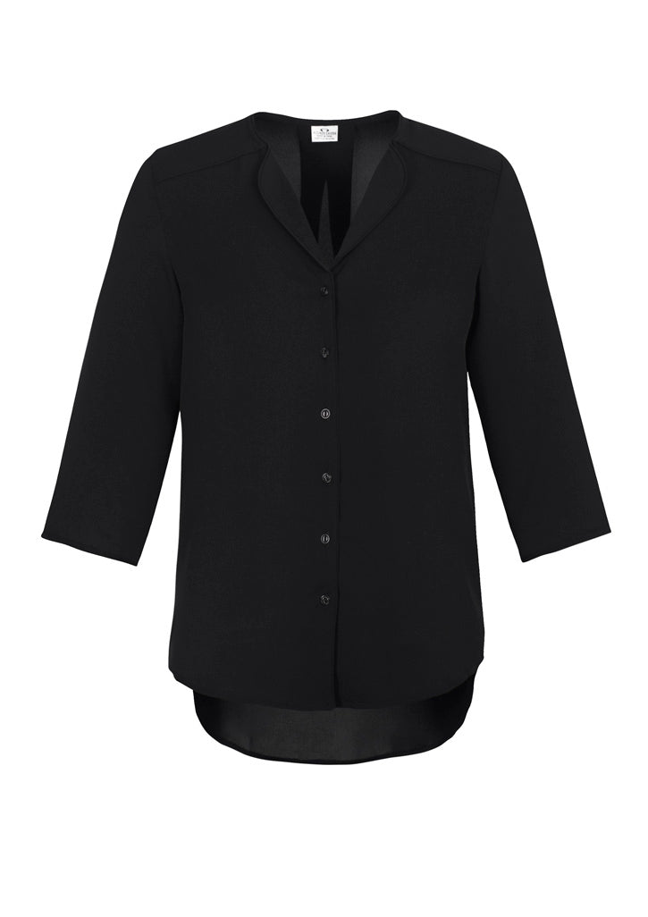 S015LT - Womens Lily Longline Blouse - UNBRANDED