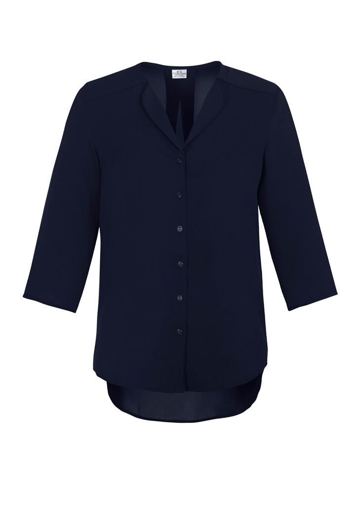 S015LT - Womens Lily Longline Blouse - UNBRANDED