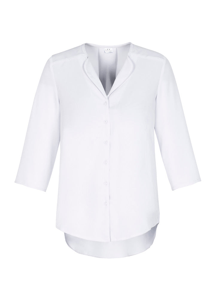 S015LT - Womens Lily Longline Blouse - UNBRANDED