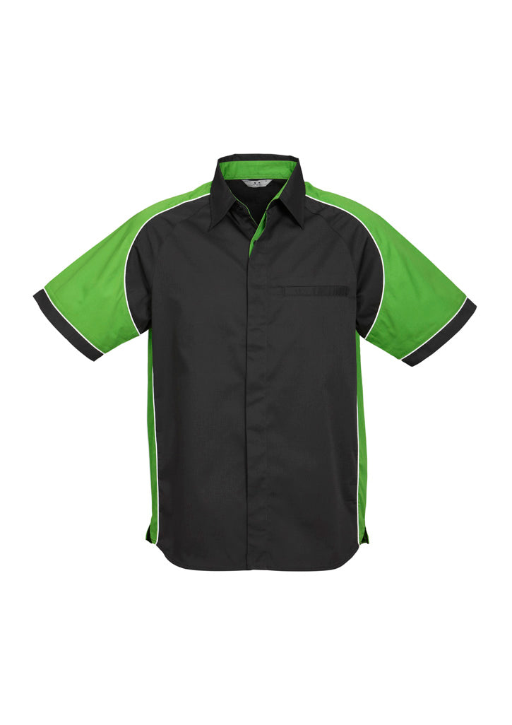 S10112 - Mens Nitro Short Sleeve Shirt - UNBRANDED