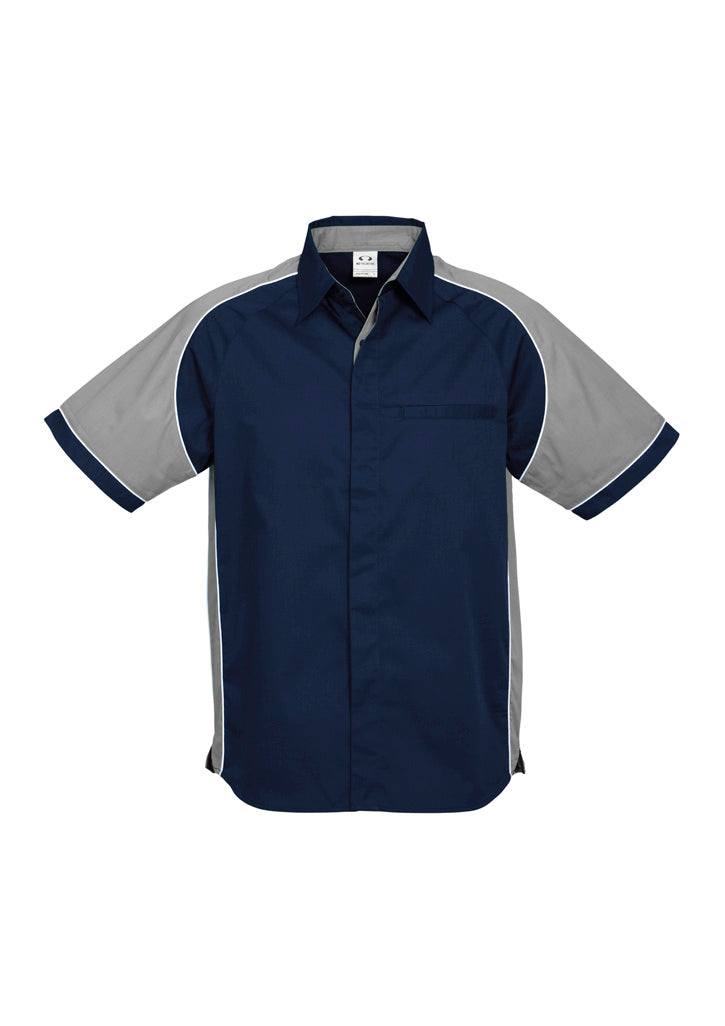S10112 - Mens Nitro Short Sleeve Shirt - UNBRANDED