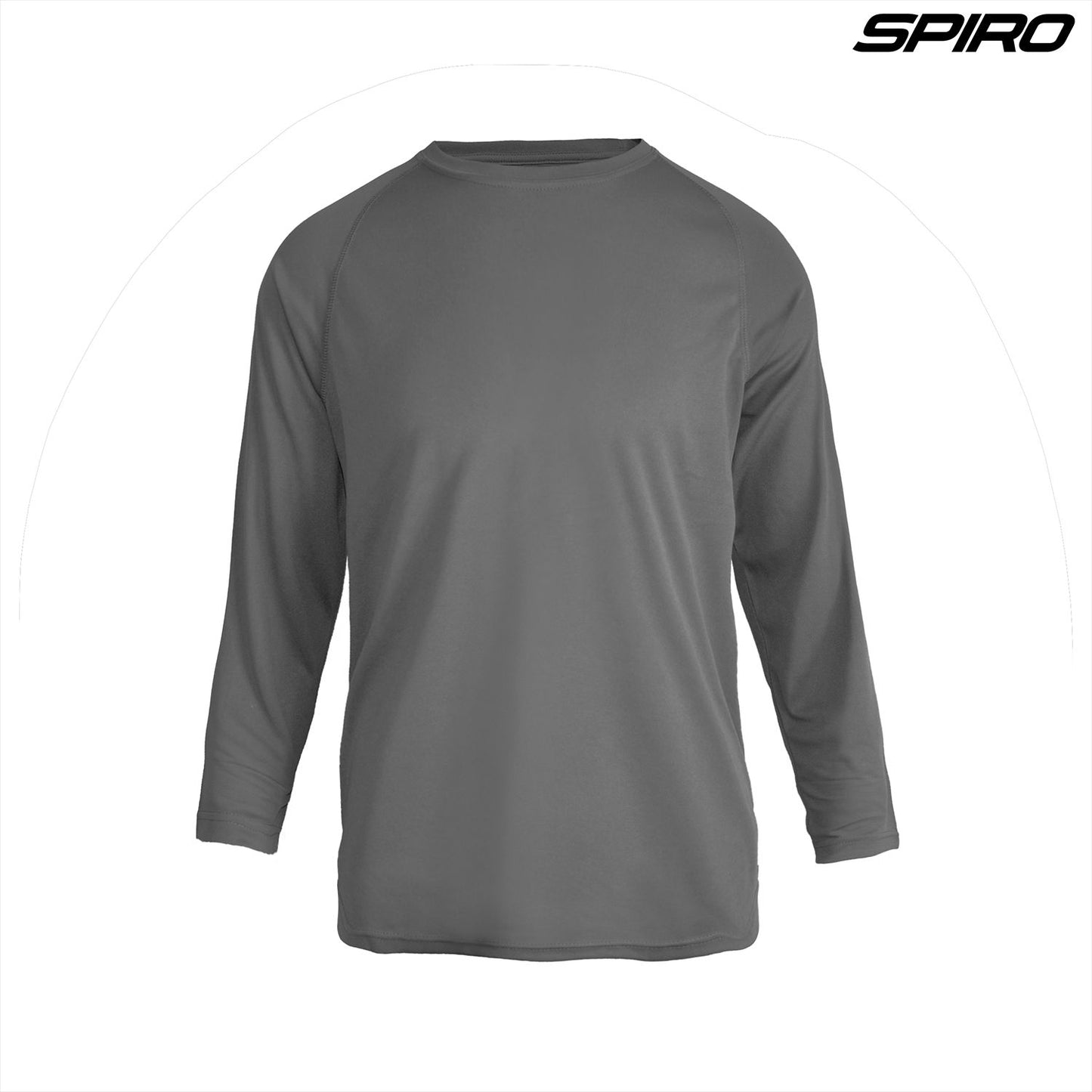 S289B - S289B Spiro Youth Impact Performance Aircool Longsleeve - UNBRANDED