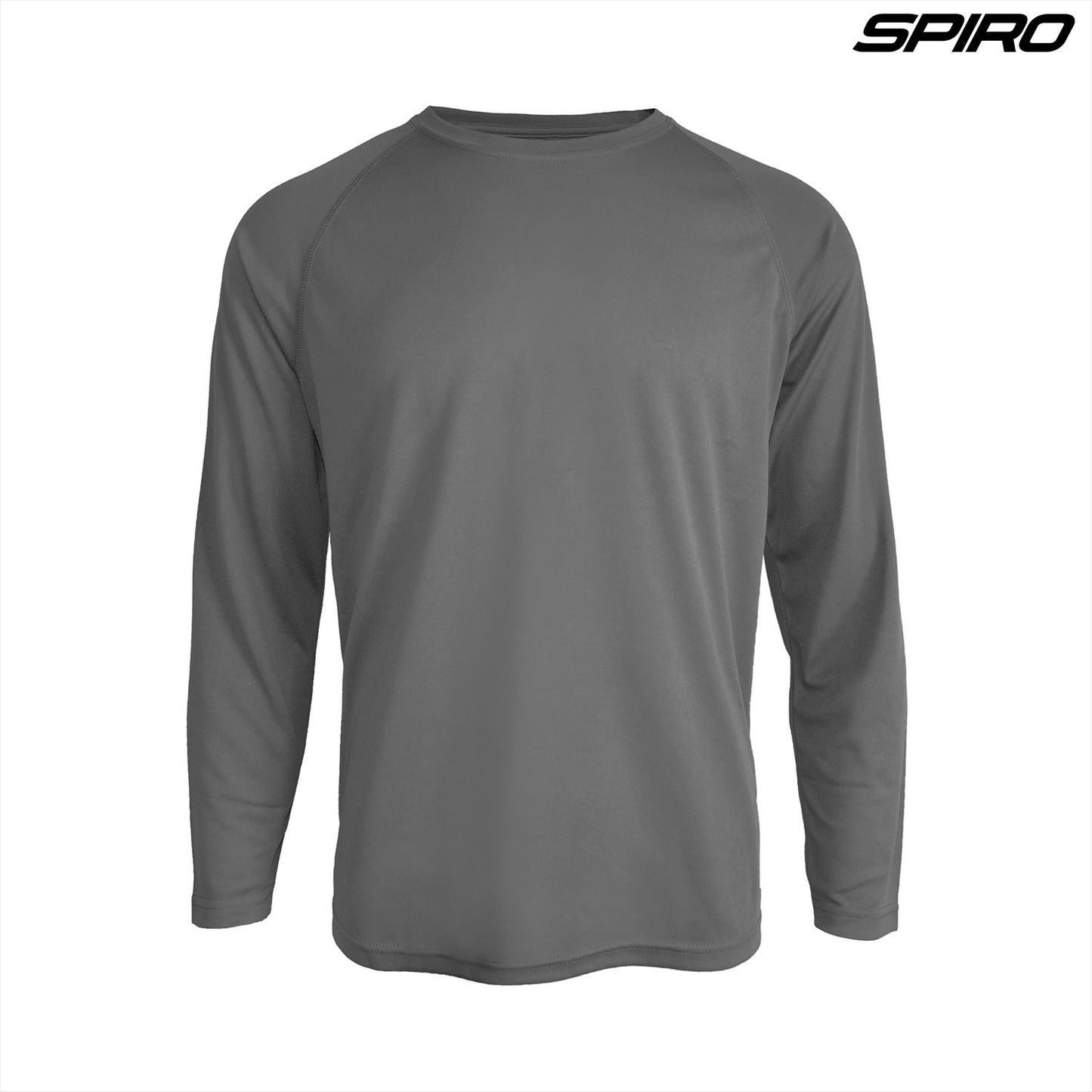 S289X - S289X Spiro Adult Impact Performance Aircool Longsleeve - UNBRANDED