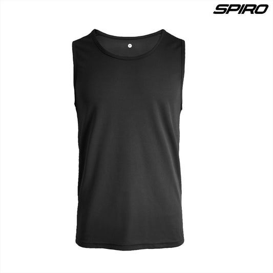S296B - S296B Spiro Youth Impact Performance Aircool Singlet - UNBRANDED