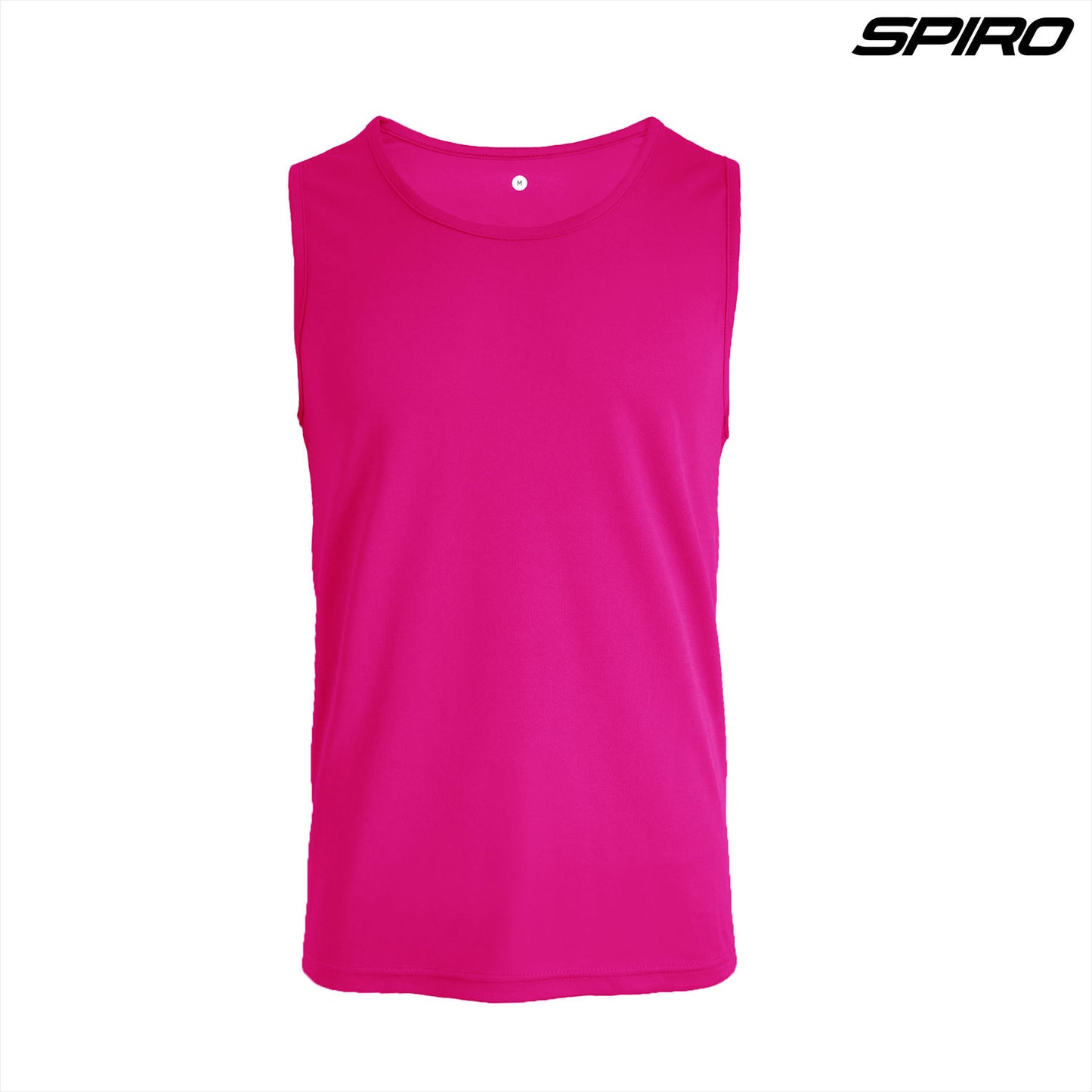S296B - S296B Spiro Youth Impact Performance Aircool Singlet - UNBRANDED