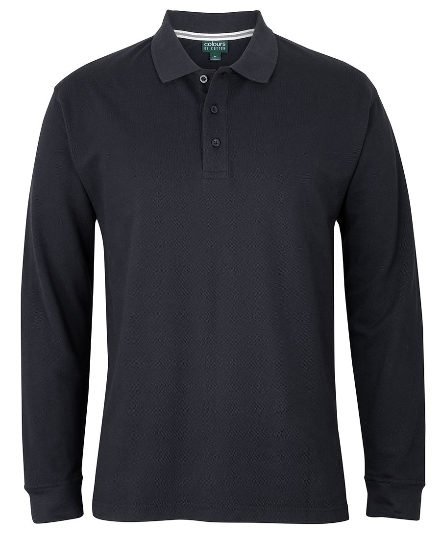 S2ML - C of C L/S PIQUE POLO   - UNBRANDED