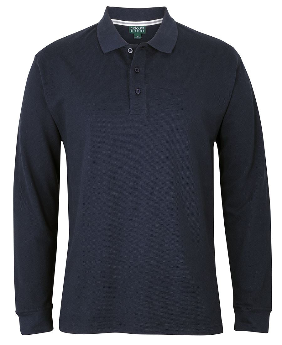 S2ML - C of C L/S PIQUE POLO   - UNBRANDED