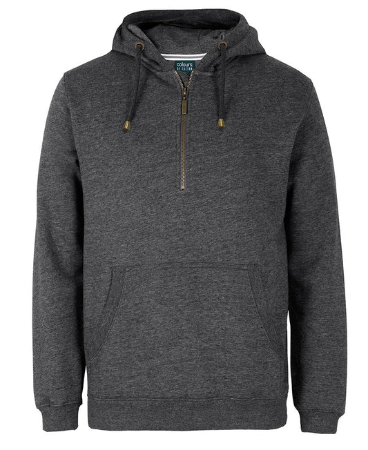S3FHZ - C of C BRASS 1/2 ZIP HOODIE   - UNBRANDED