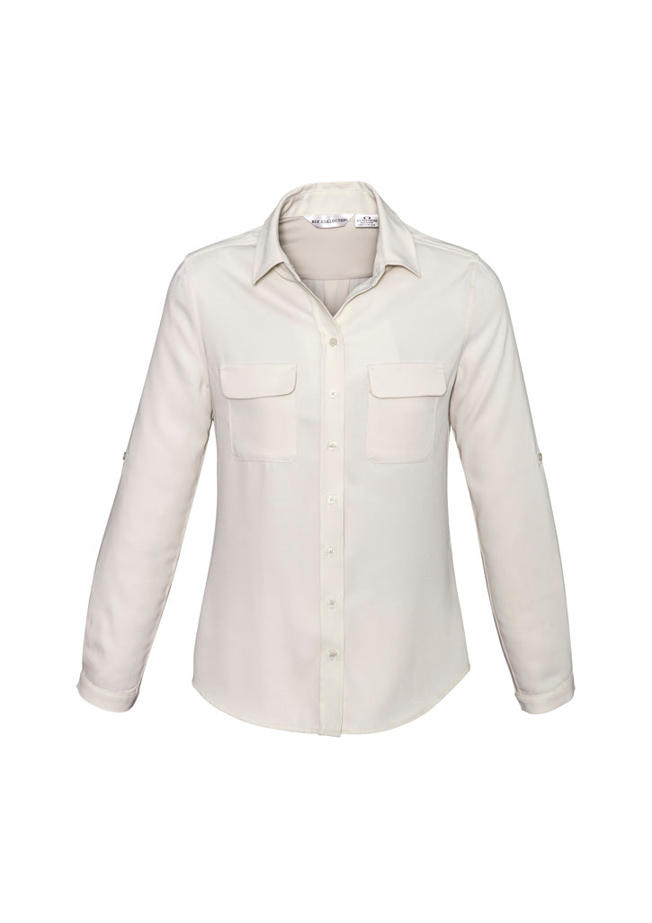 S626LL - Womens Madison Long Sleeve Shirt - UNBRANDED