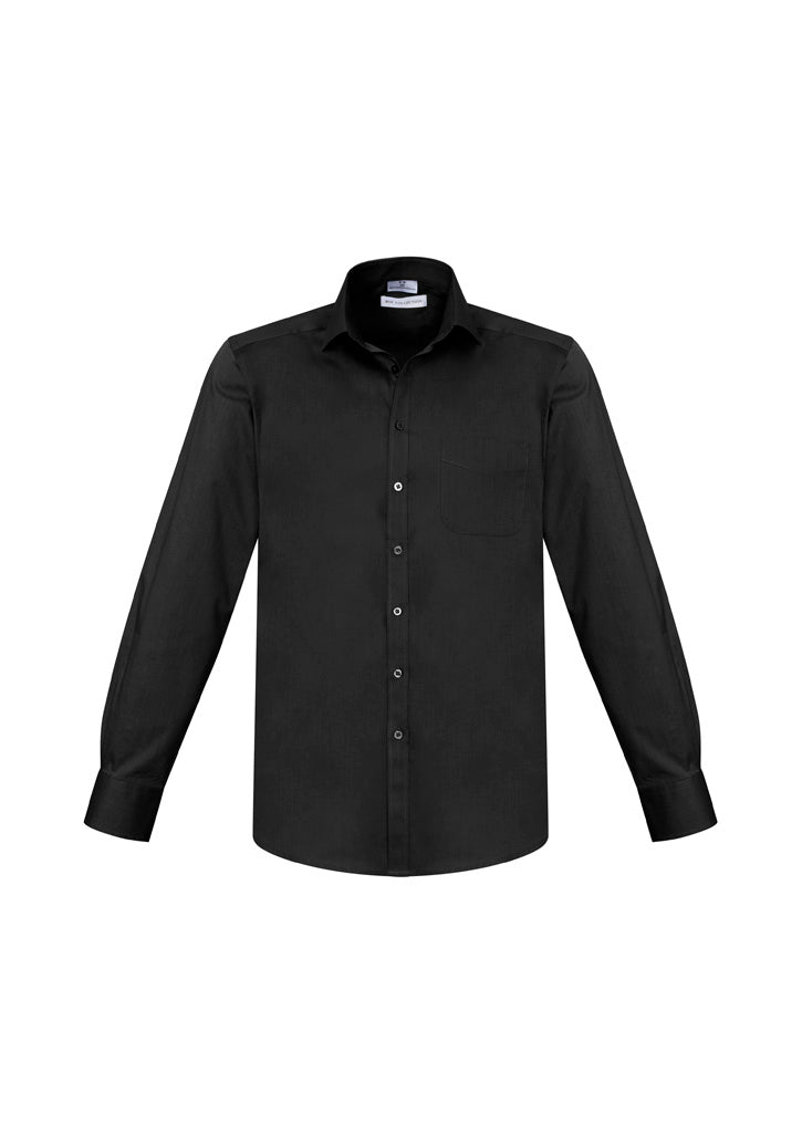 S770ML - Mens Monaco Long Sleeve Shirt - UNBRANDED