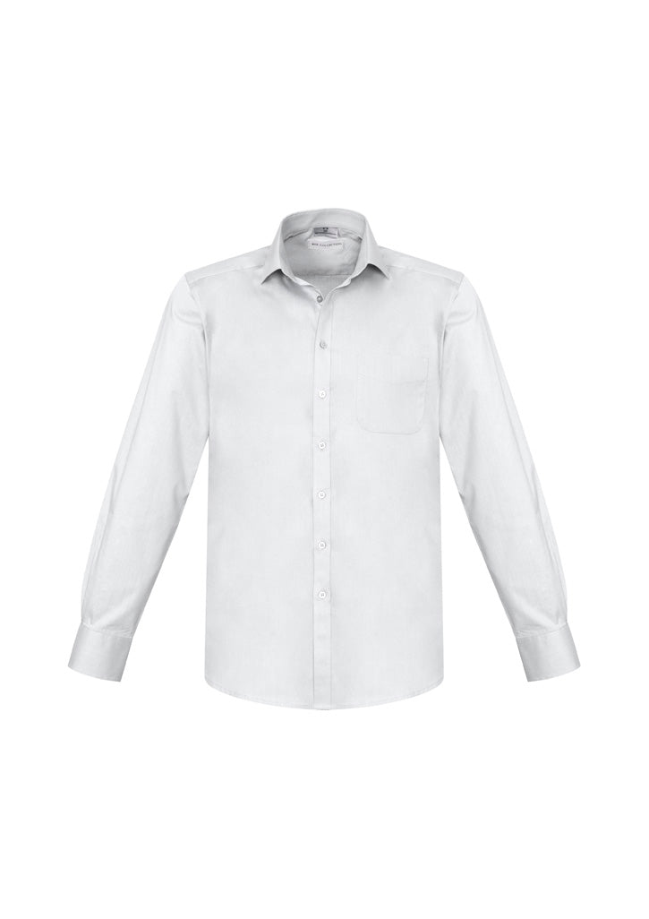 S770ML - Mens Monaco Long Sleeve Shirt - UNBRANDED