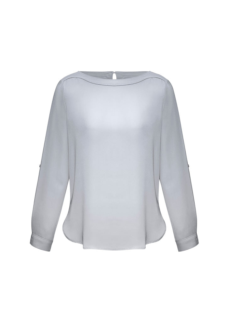 S828LL - Womens Madison Boatneck Top - UNBRANDED