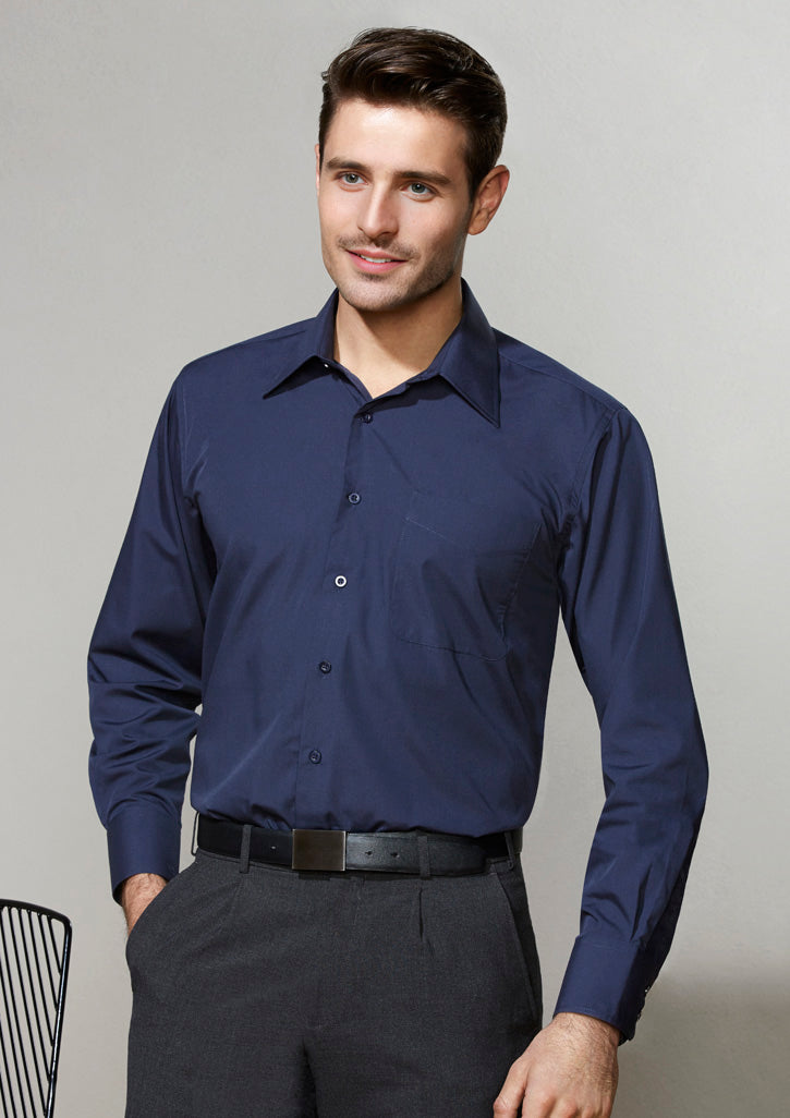 SH714 - Mens Metro Long Sleeve Shirt - UNBRANDED