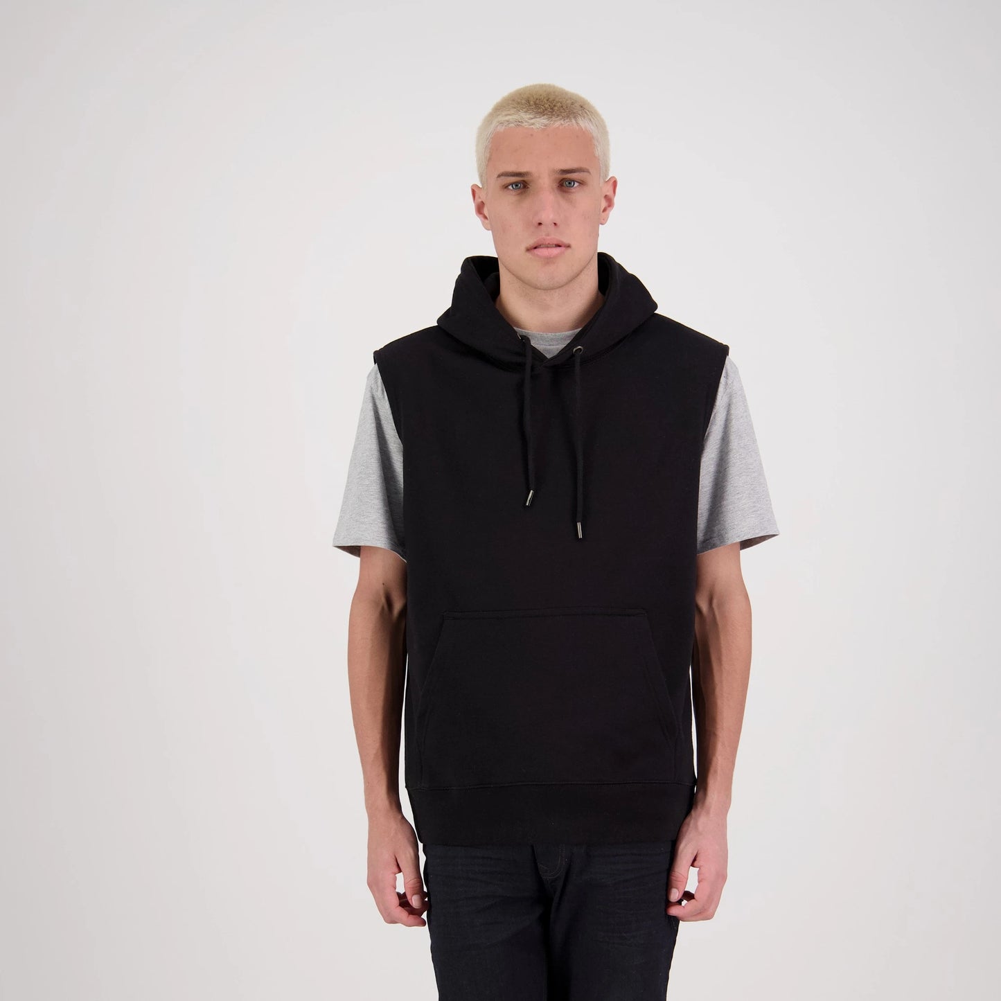 SLH - Sleeveless Pullover Hoodie - UNBRANDED