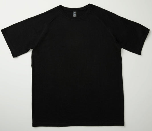 MW07 - Heaphy Mens Merino Wool Short Sleeve Tee - UNBRANDED