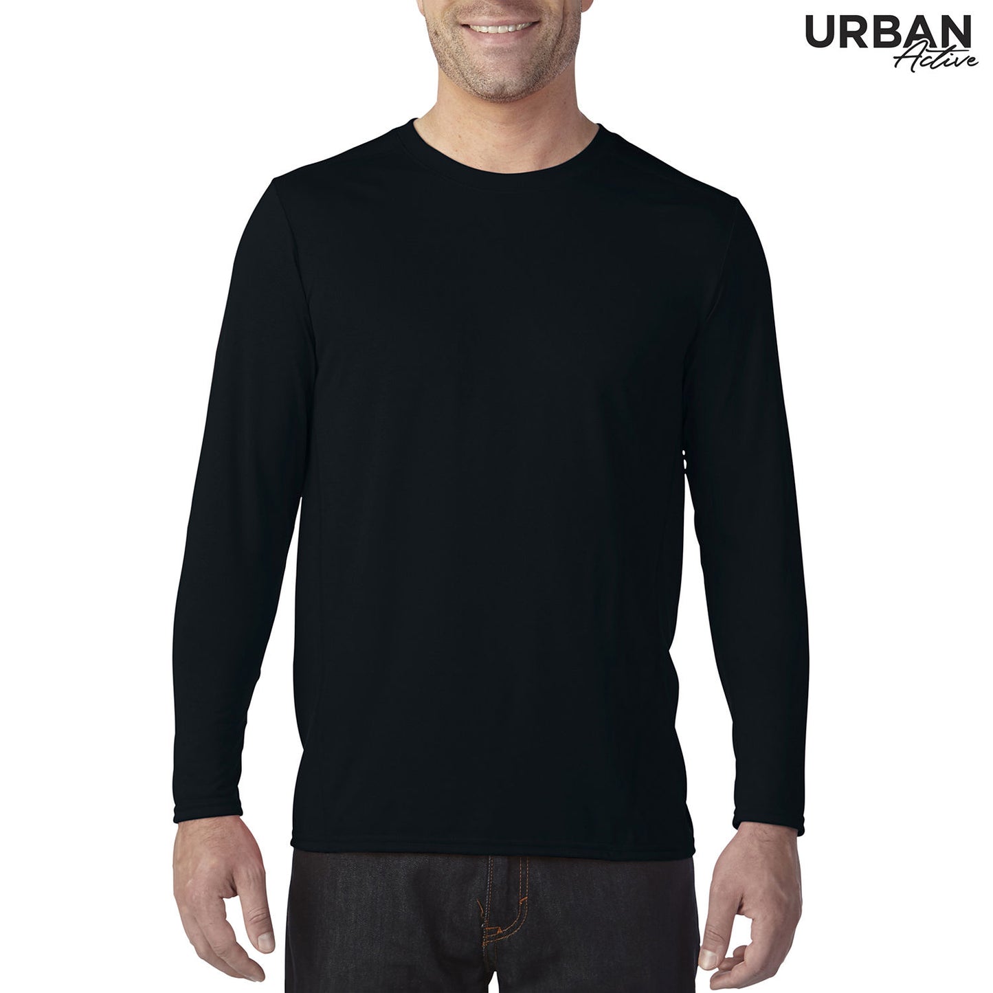 UAPTL160 - UAPTL160 Urban Active Performance LS Adult T - UNBRANDED