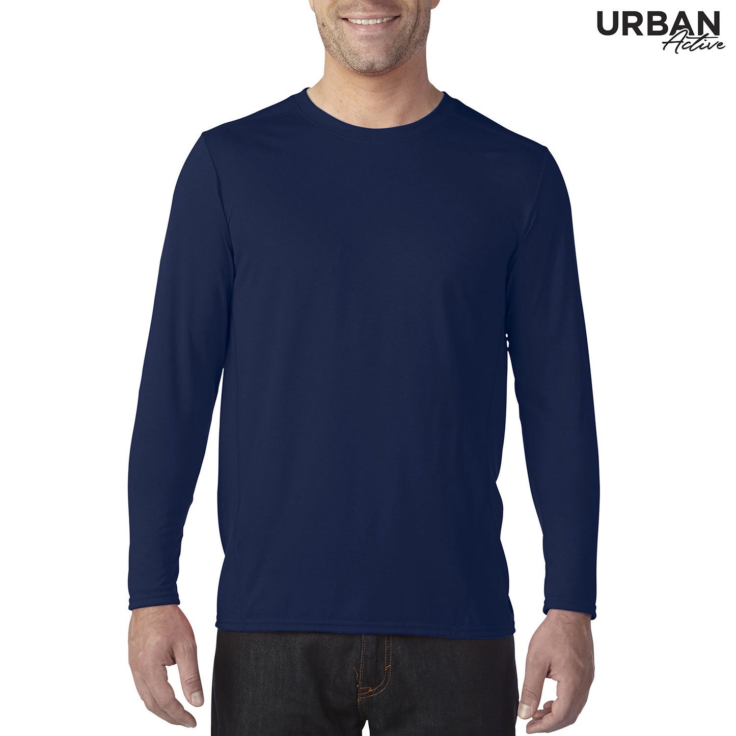 UAPTL160 - UAPTL160 Urban Active Performance LS Adult T - UNBRANDED