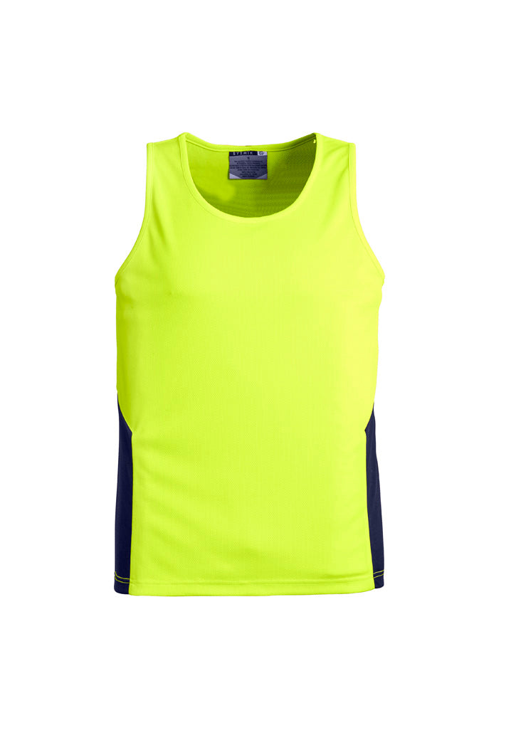 ZH239 - Mens Hi Vis Squad Singlet - UNBRANDED