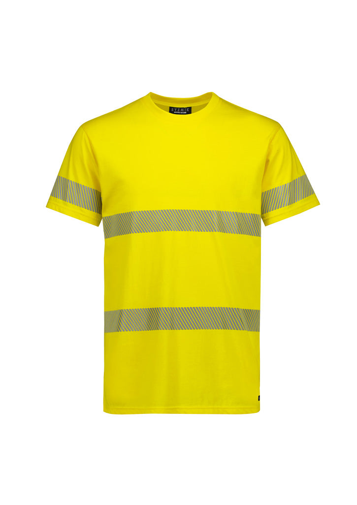 ZH510 - Mens Hi Vis Segmented Tape Cotton Tee - UNBRANDED