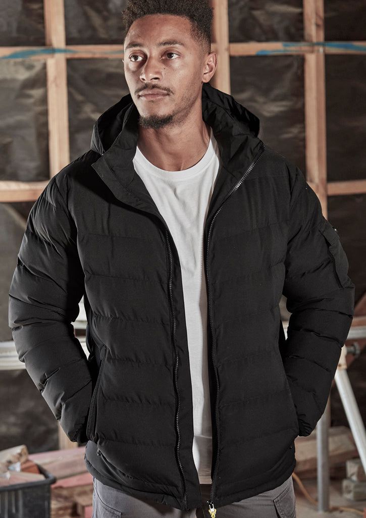ZJ240 - Unisex Streetworx Hooded Puffer Jacket - UNBRANDED