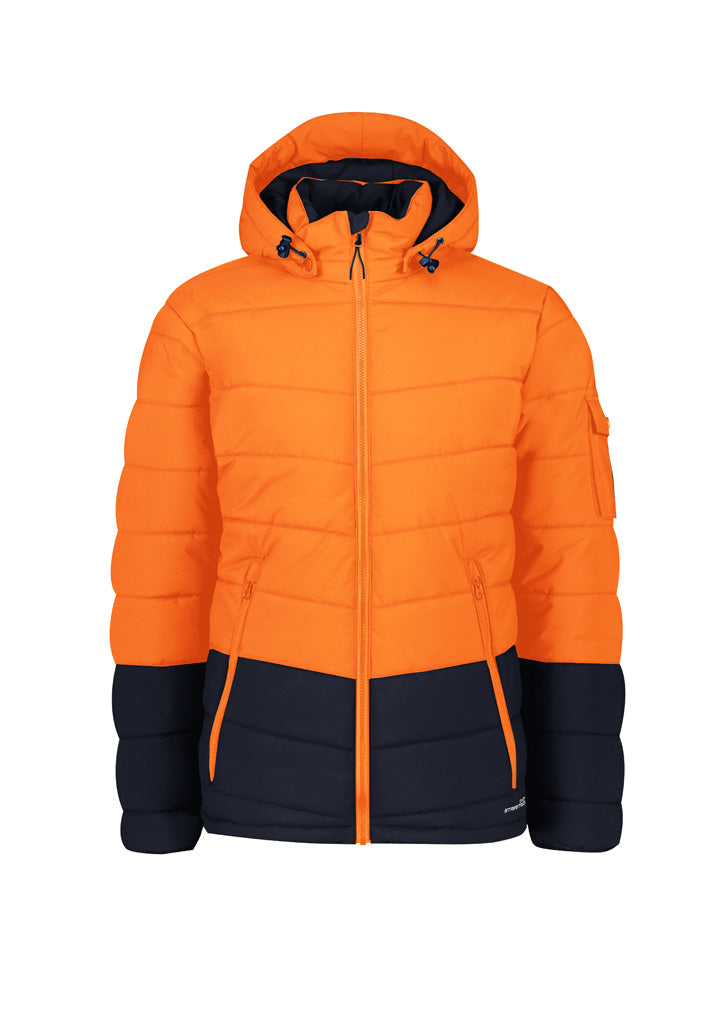 ZJ240 - Unisex Streetworx Hooded Puffer Jacket - UNBRANDED