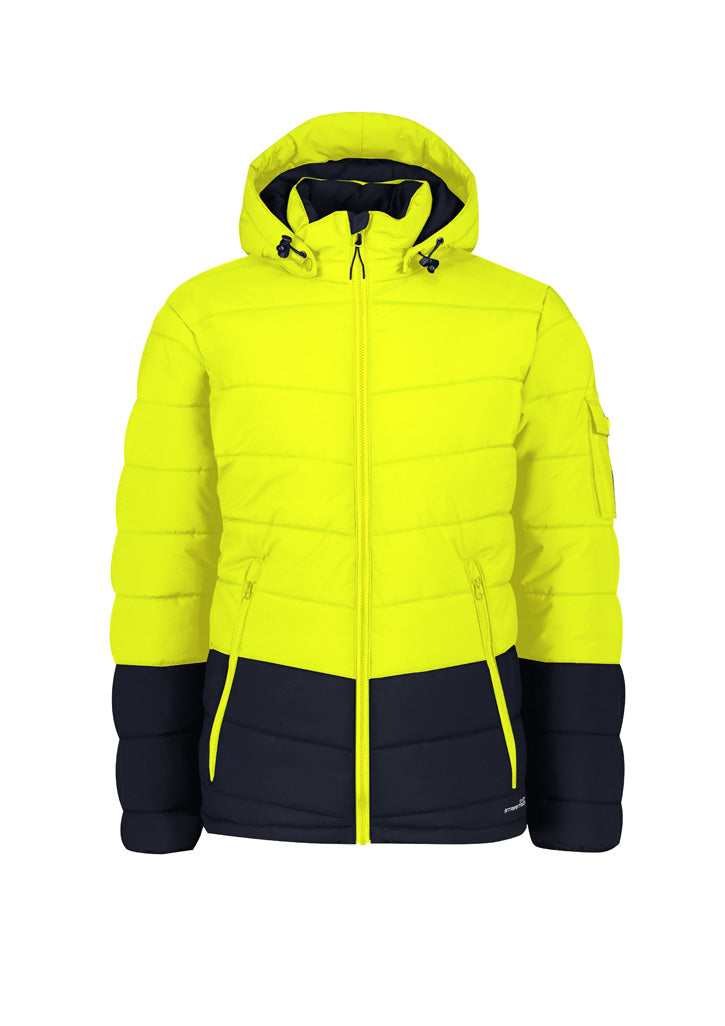 ZJ240 - Unisex Streetworx Hooded Puffer Jacket - UNBRANDED