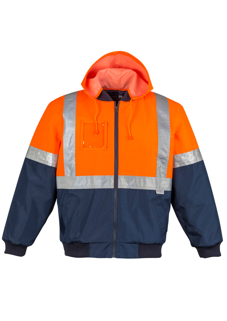 ZJ351 - Mens Hi Vis Quilted Flying Jacket - UNBRANDED