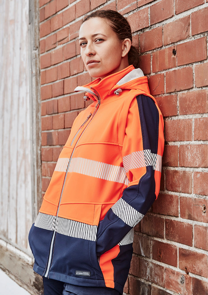 ZJ753 - Womens Streetworx 2 In 1 Stretch Softshell Jacket - UNBRANDED
