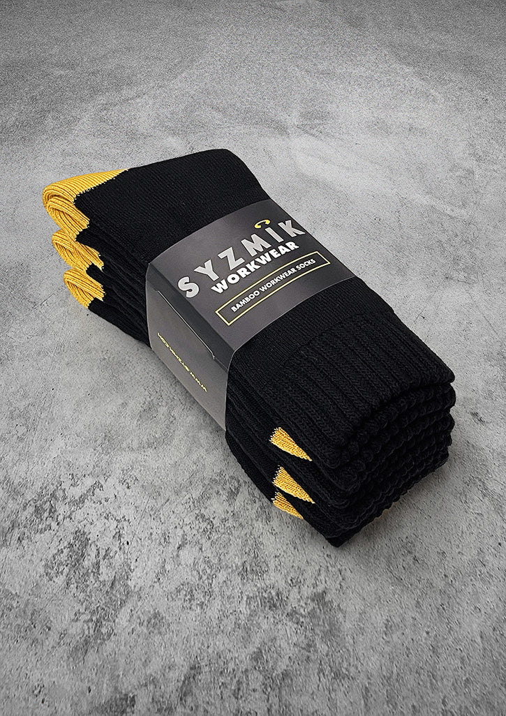 ZMSOCK3 - Bamboo Work Socks (3 Pack) - UNBRANDED