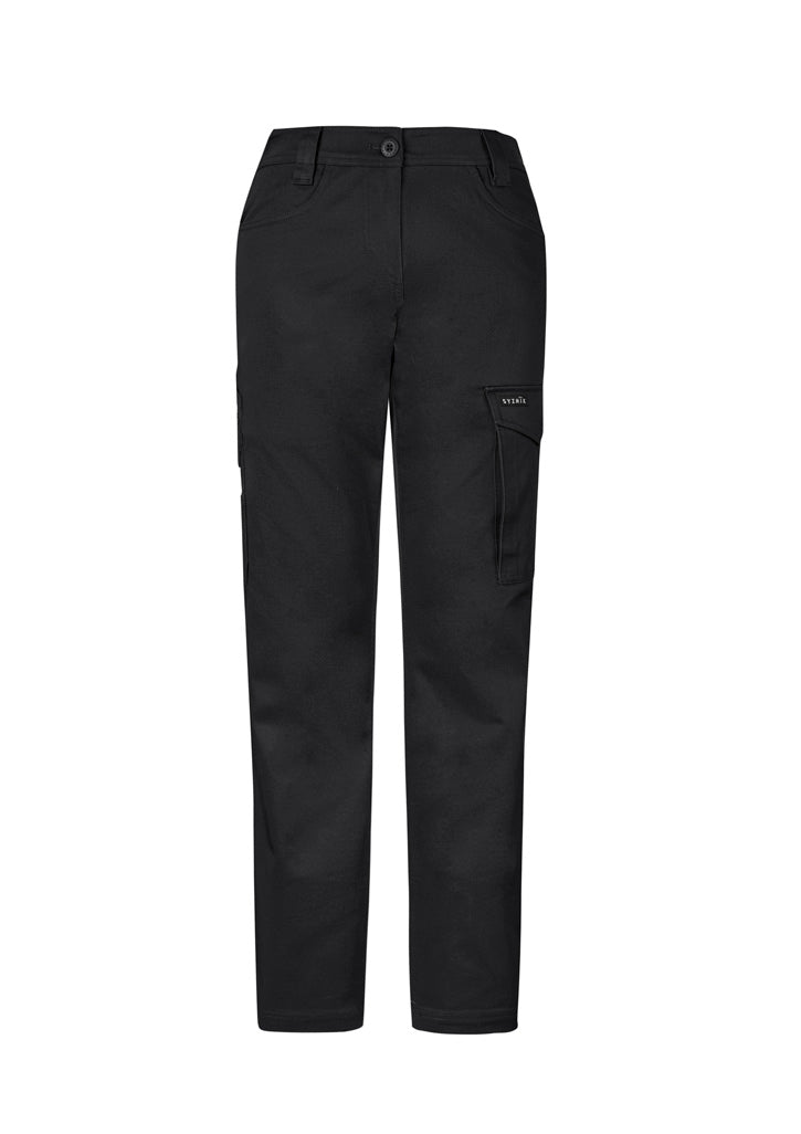 ZP730 - Womens Essential Basic Stretch Cargo Pants - UNBRANDED