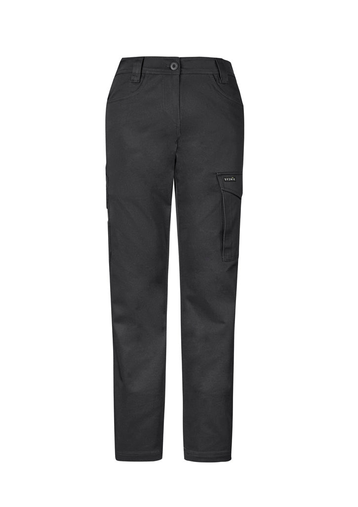 ZP730 - Womens Essential Basic Stretch Cargo Pants - UNBRANDED