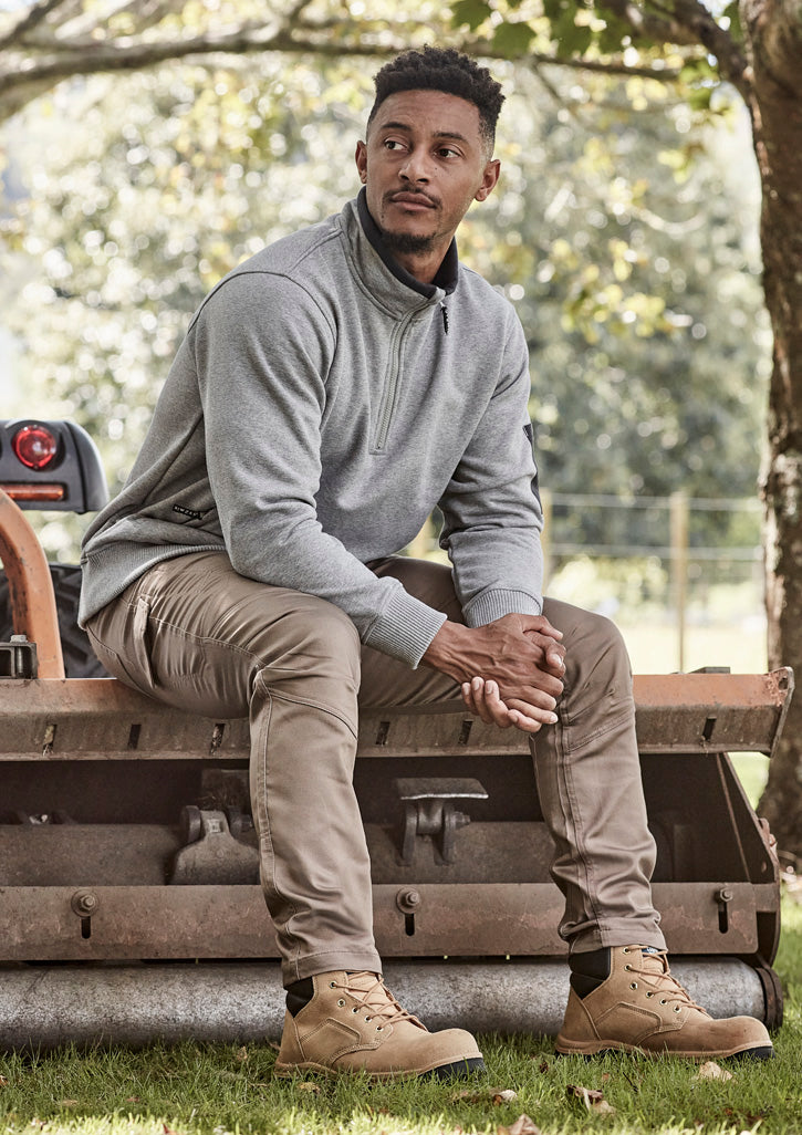 ZT366 - Unisex 1/4 Zip Brushed Fleece Pullover - UNBRANDED
