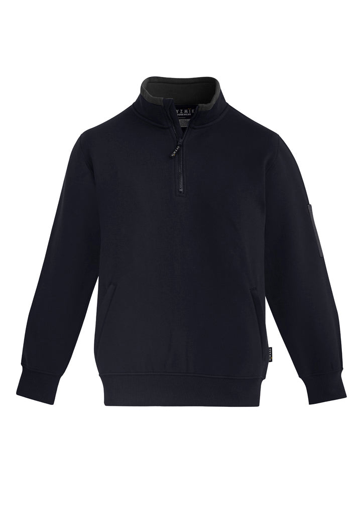 ZT366 - Unisex 1/4 Zip Brushed Fleece Pullover - UNBRANDED