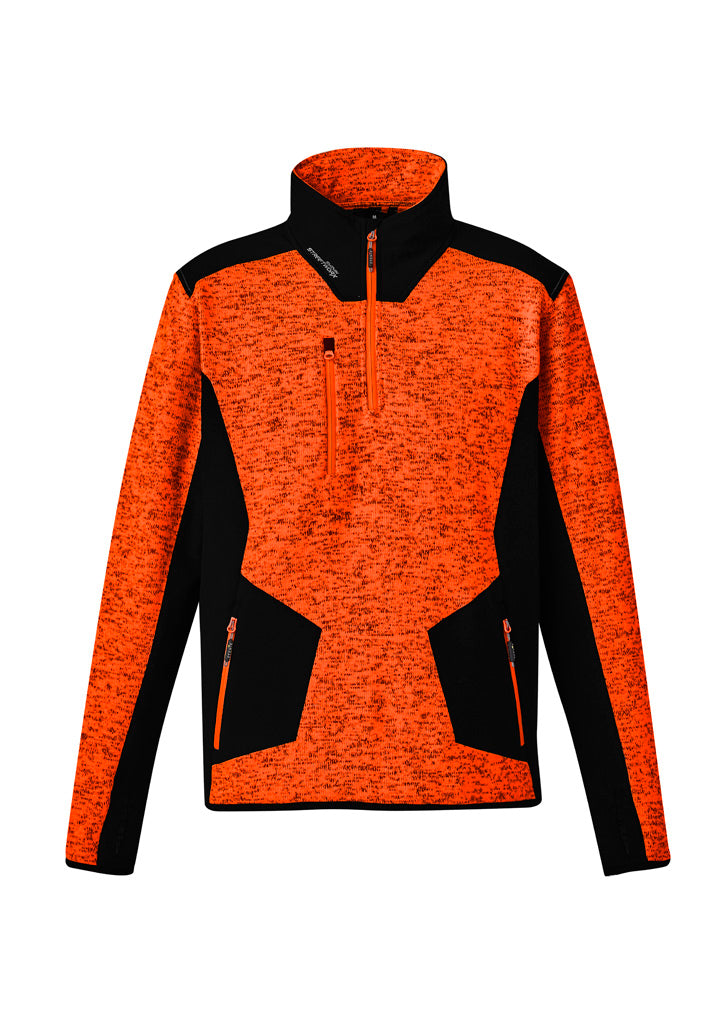 ZT380 - Unisex Streetworx Reinforced Knit 1/2 Zip Pullover - UNBRANDED