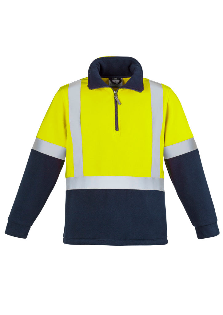ZT462 - Unisex Hi Vis Polar Fleece Pullover - Shoulder Taped - UNBRANDED