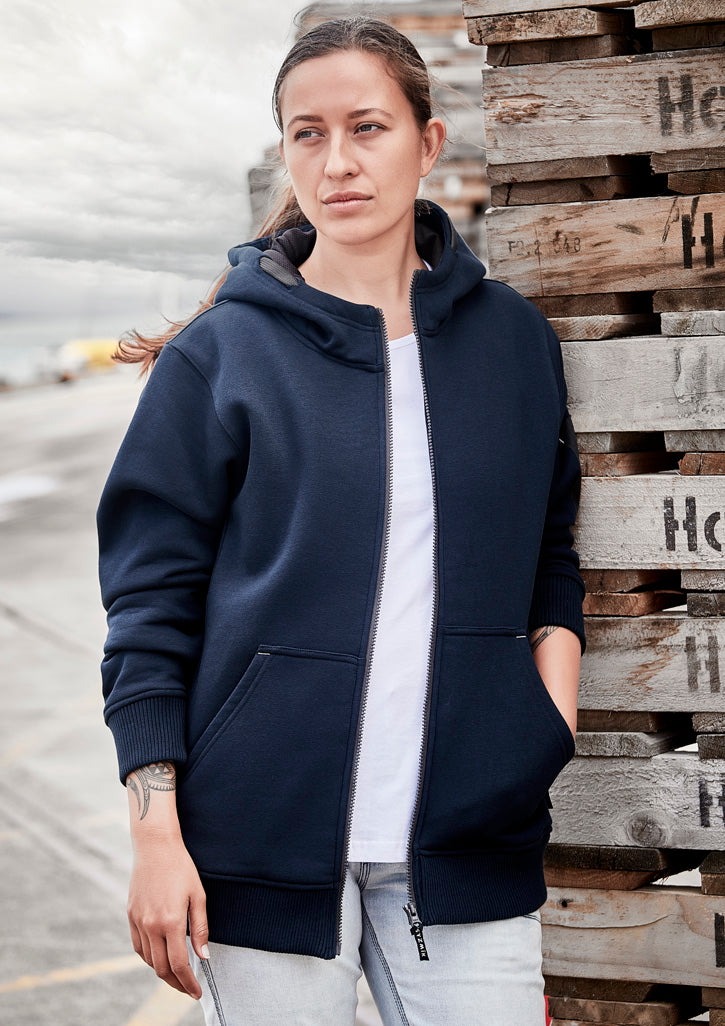 ZT468 - Unisex Zip Front Multi-Pocket Hoodie - UNBRANDED