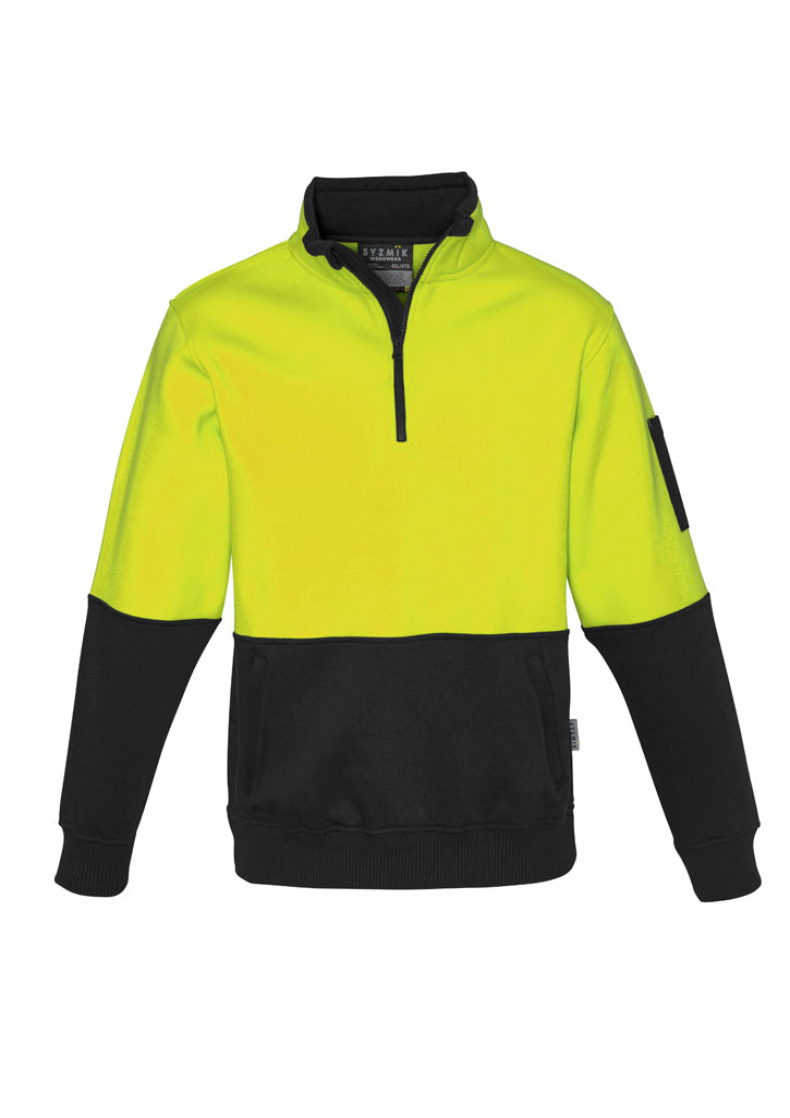 ZT476 - Unisex Hi Vis 1/2 Zip Pullover - UNBRANDED