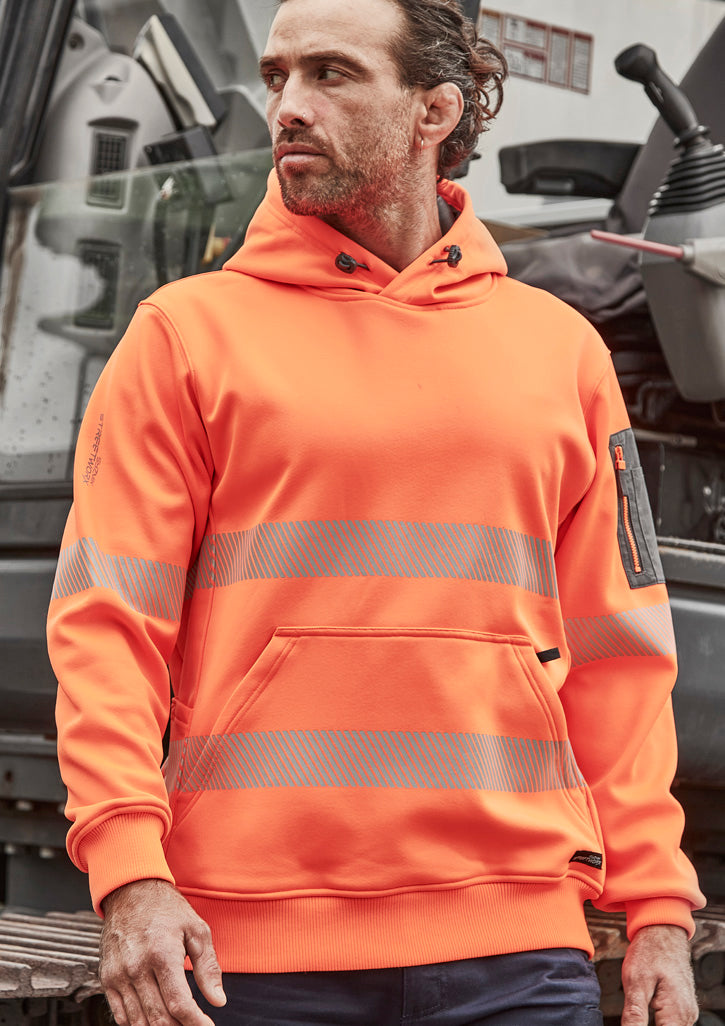 ZT867 - Unisex Streetworx Segmented Tape Water Resistant Hoodie - UNBRANDED