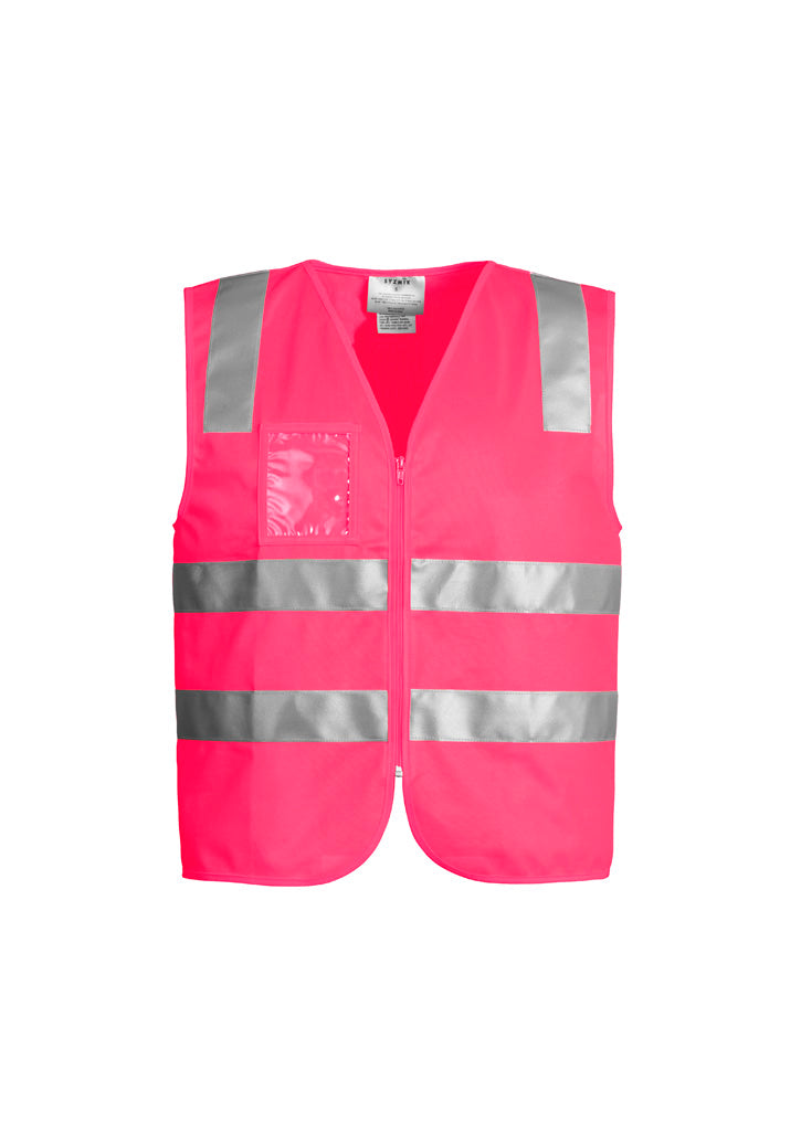 ZV998 - Unisex Hi Vis Zip Vest - UNBRANDED