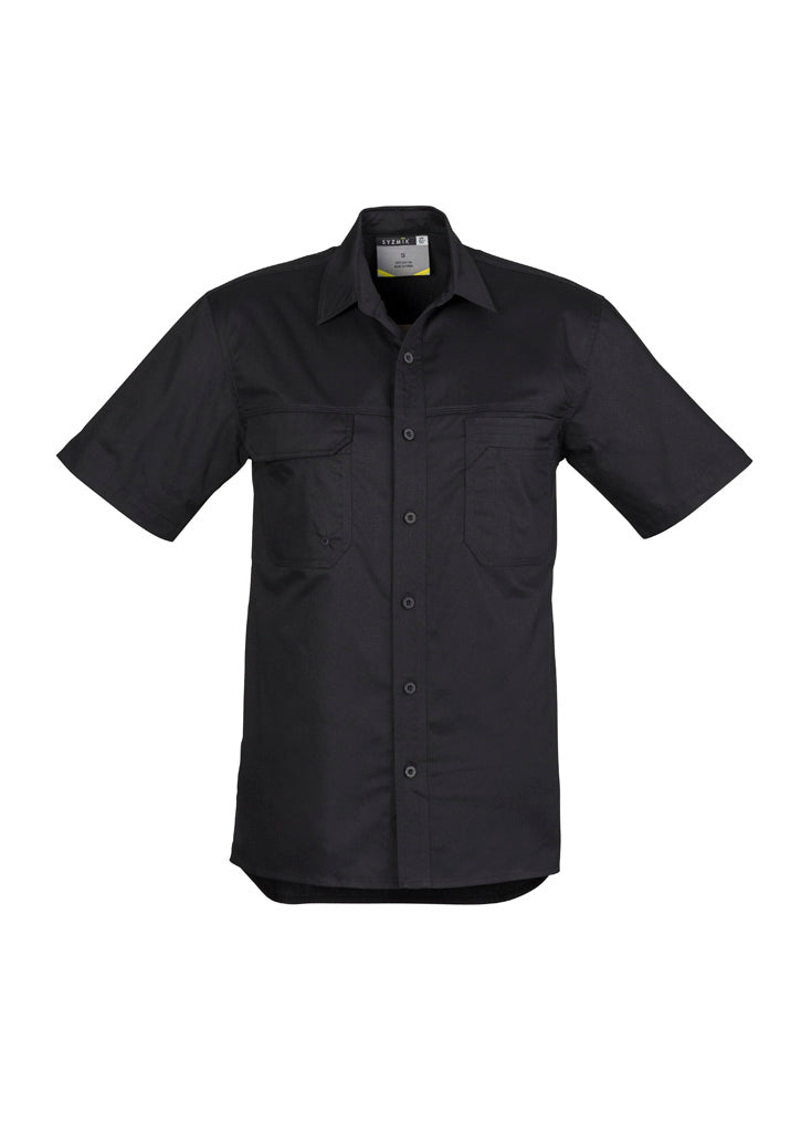 ZW120 - Mens Lightweight Tradie Short Sleeve Shirt - UNBRANDED