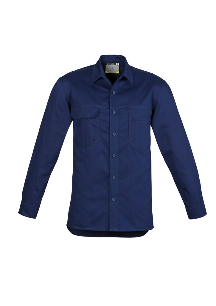 ZW121 - Mens Lightweight Tradie Long Sleeve Shirt - UNBRANDED