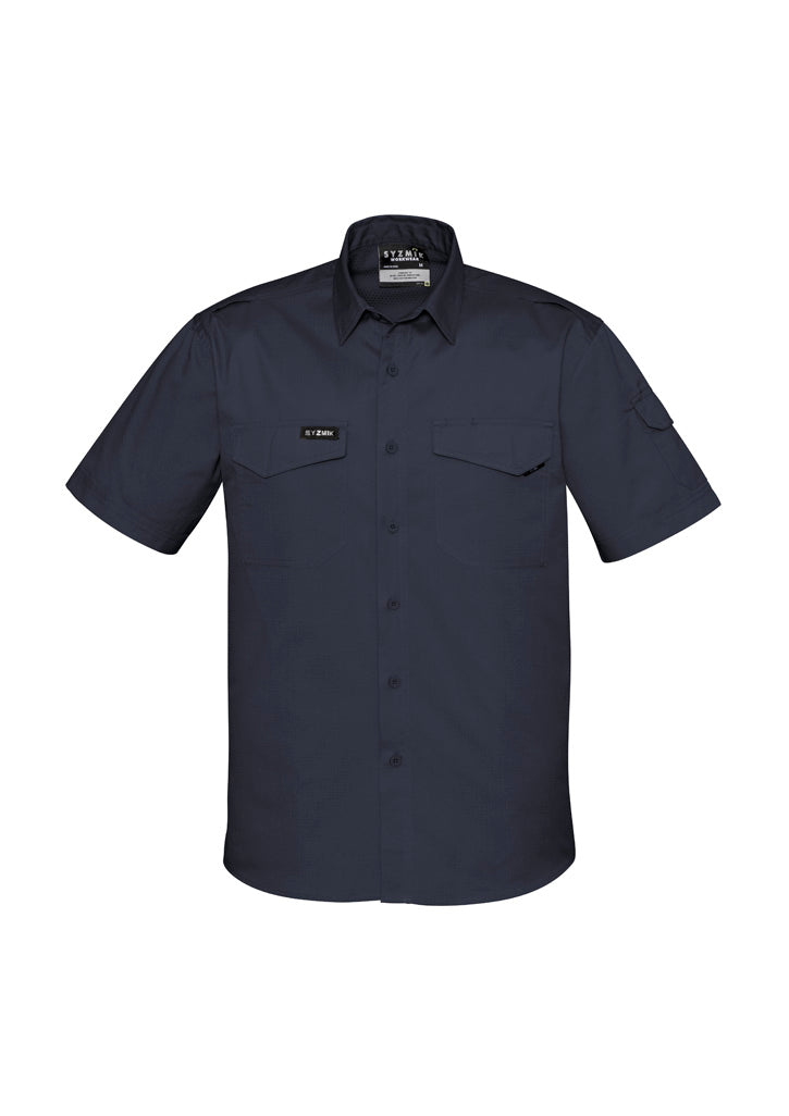 ZW405 - Mens Rugged Cooling Short Sleeve Shirt - UNBRANDED