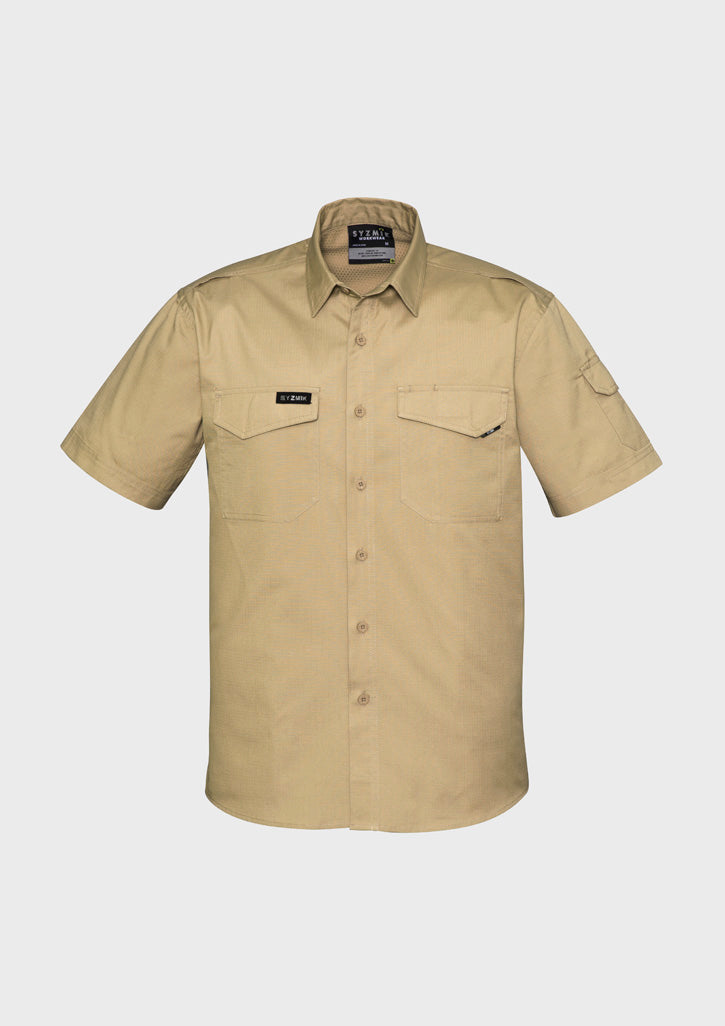 ZW405 - Mens Rugged Cooling Short Sleeve Shirt - UNBRANDED