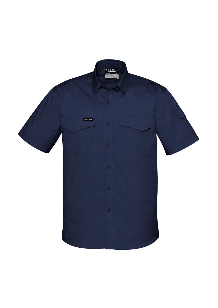 ZW405 - Mens Rugged Cooling Short Sleeve Shirt - UNBRANDED