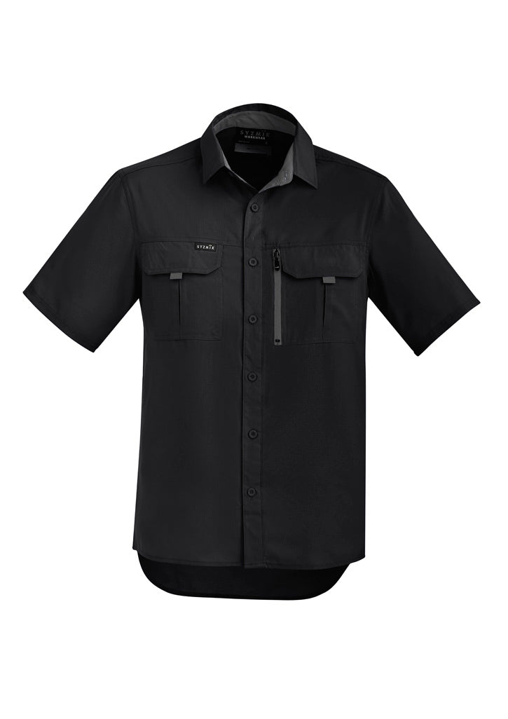 ZW465 - Mens Outdoor Short Sleeve Shirt - UNBRANDED
