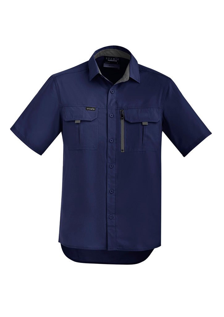 ZW465 - Mens Outdoor Short Sleeve Shirt - UNBRANDED