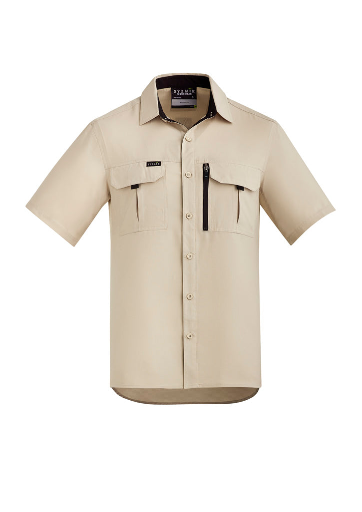ZW465 - Mens Outdoor Short Sleeve Shirt - UNBRANDED