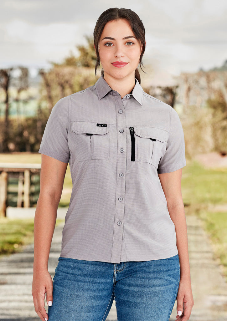 ZW765 - Womens Outdoor Short Sleeve Shirt - UNBRANDED