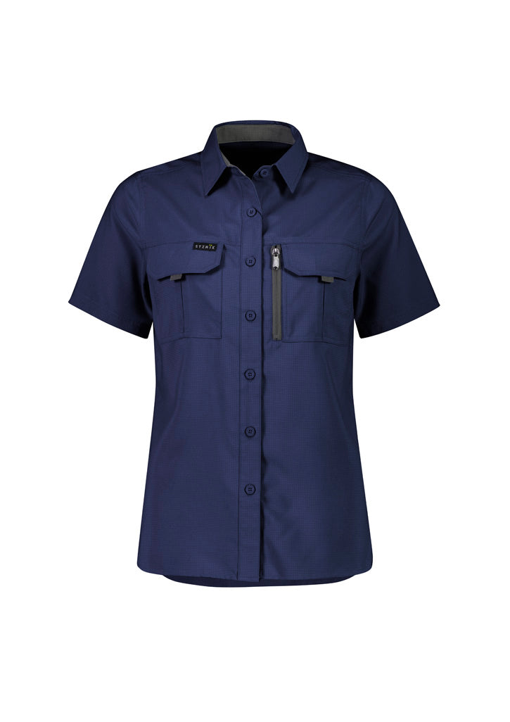 ZW765 - Womens Outdoor Short Sleeve Shirt - UNBRANDED