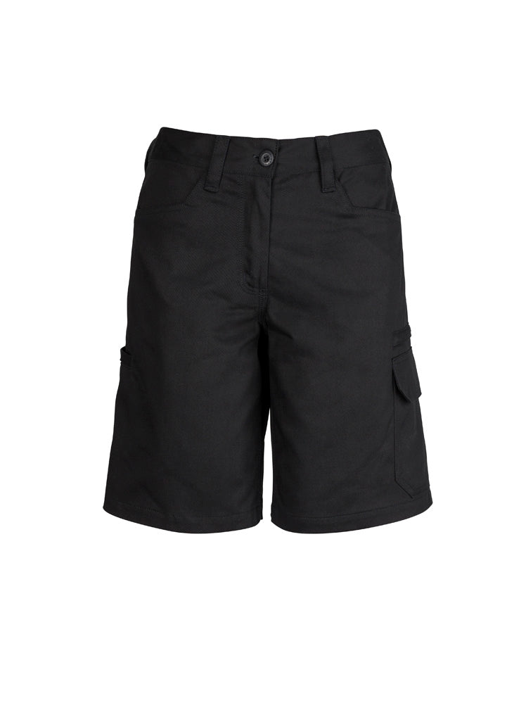 ZWL011 - Womens Plain Utility Short - UNBRANDED
